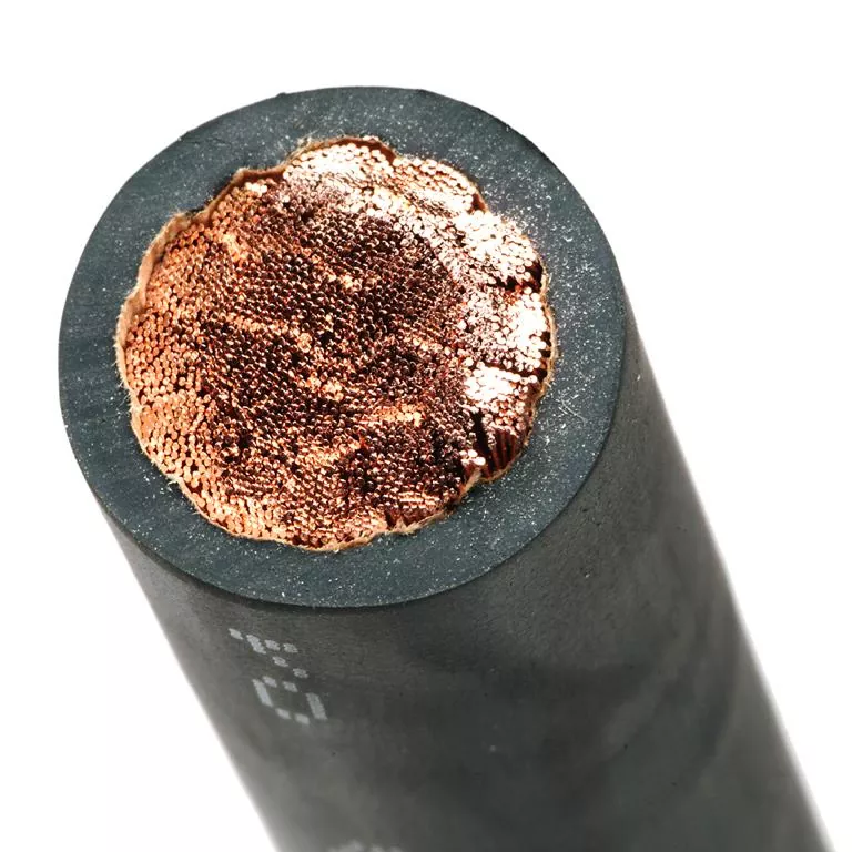 Quais são as características dos cabos de borracha?