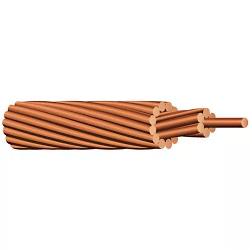 Como o cabo condutor desencapado suporta sistemas modernos de transmissão de energia?